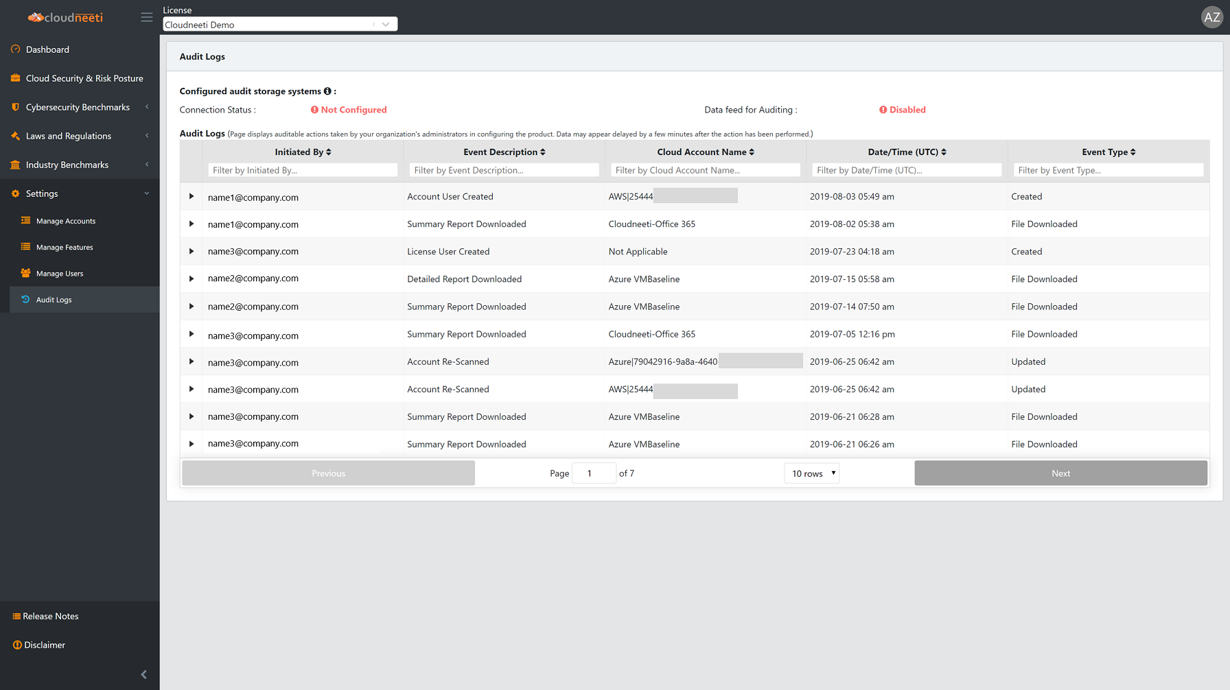 Audit Logs