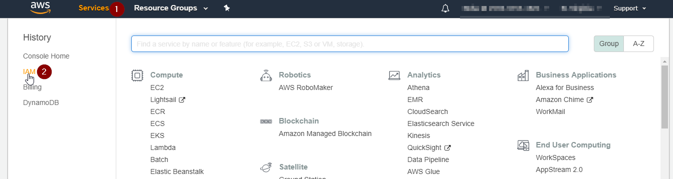 AWS Portal