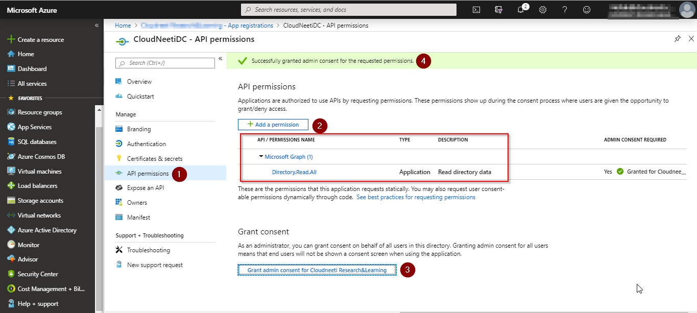 Service Principal - Azure Portal