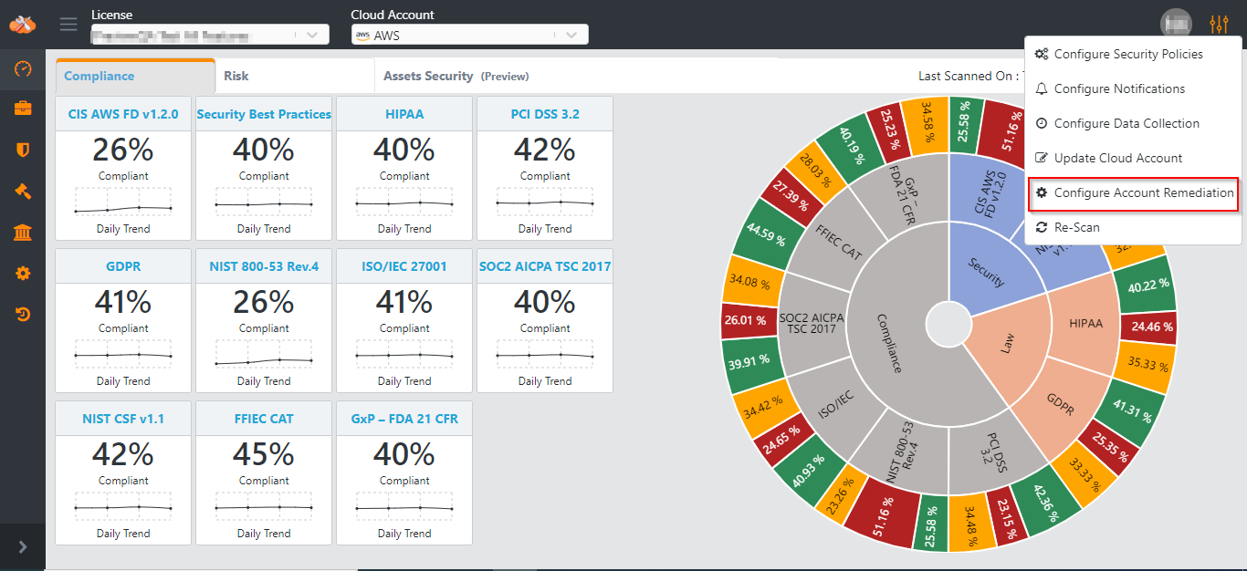 STEP 2: Configure Cloud Account for remediation 