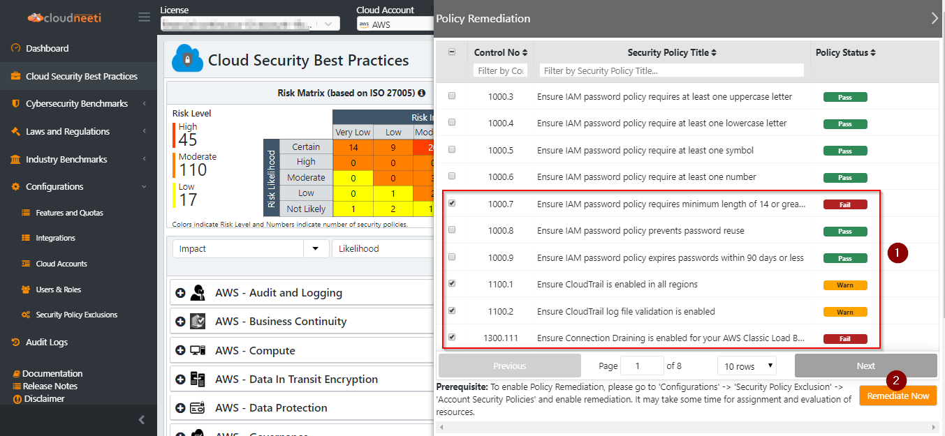 STEP 4: Remediate non-compliant resources 